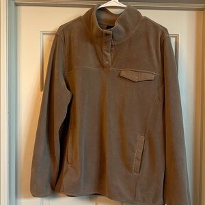 32 Degrees tan/brown Fleece Pullover